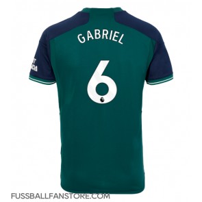 Arsenal Gabriel Magalhaes #6 Replik 3rd trikot 2023-24 Kurzarm